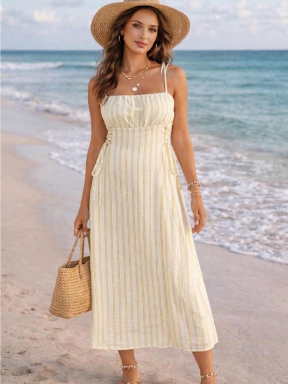 🆕🤍BELLA YELLOW MAXI